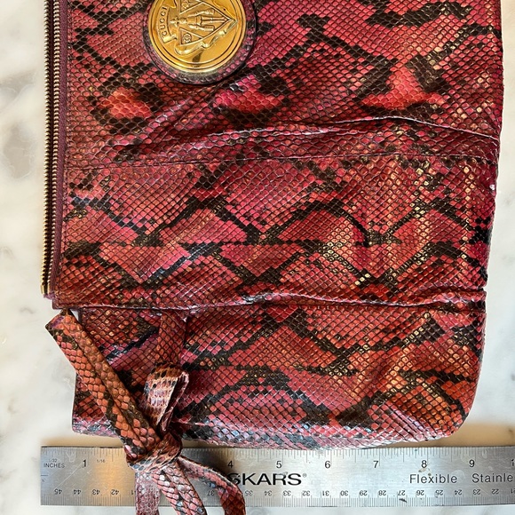 Gucci purple snakeskin large - Picture 13 of 14